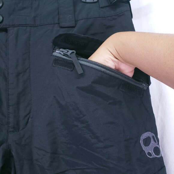 Vintage Columbia Gas Mask Snowboard Pants Men S Convert Waterproof Ski Omni Tech - Picture 7 of 16